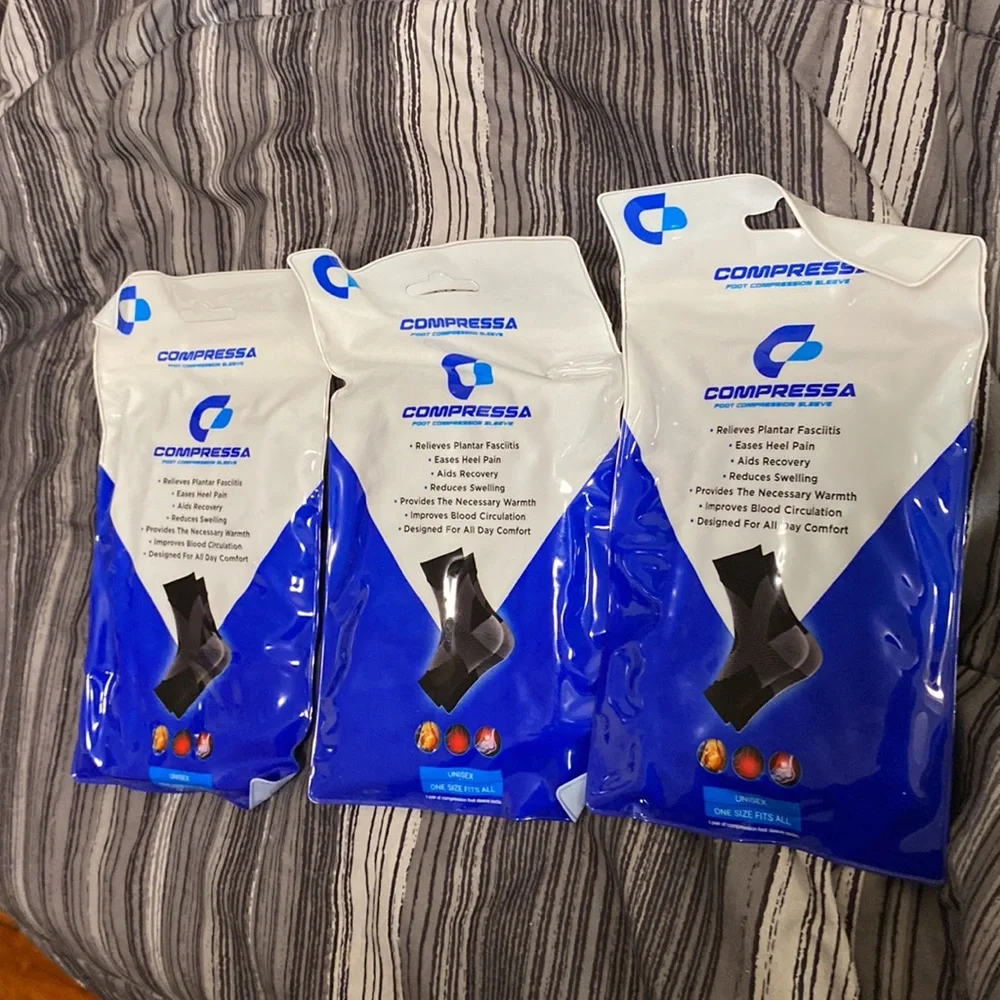 3- pack compressa socks  brand new one size fits all fast shipping_2